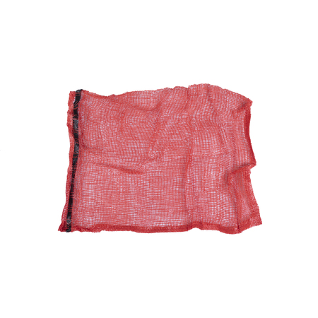 VOLM Red Leno Baler Bag 30lb, PK 100 BP180069C